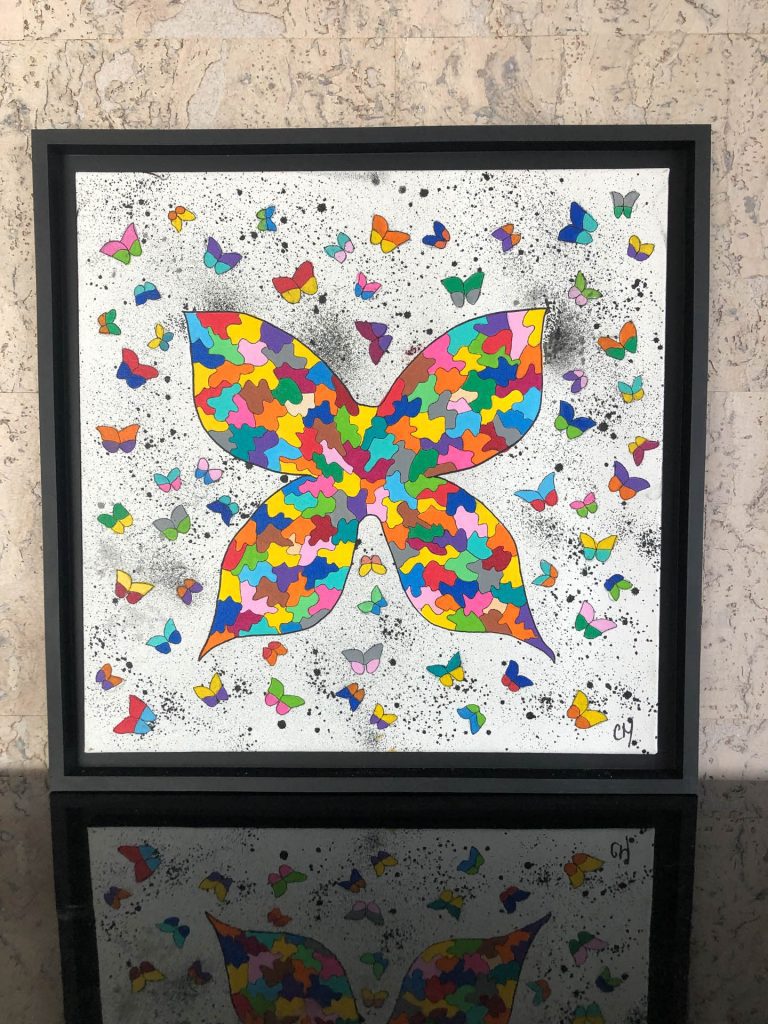 .PAPILLONS COLOR 50X50