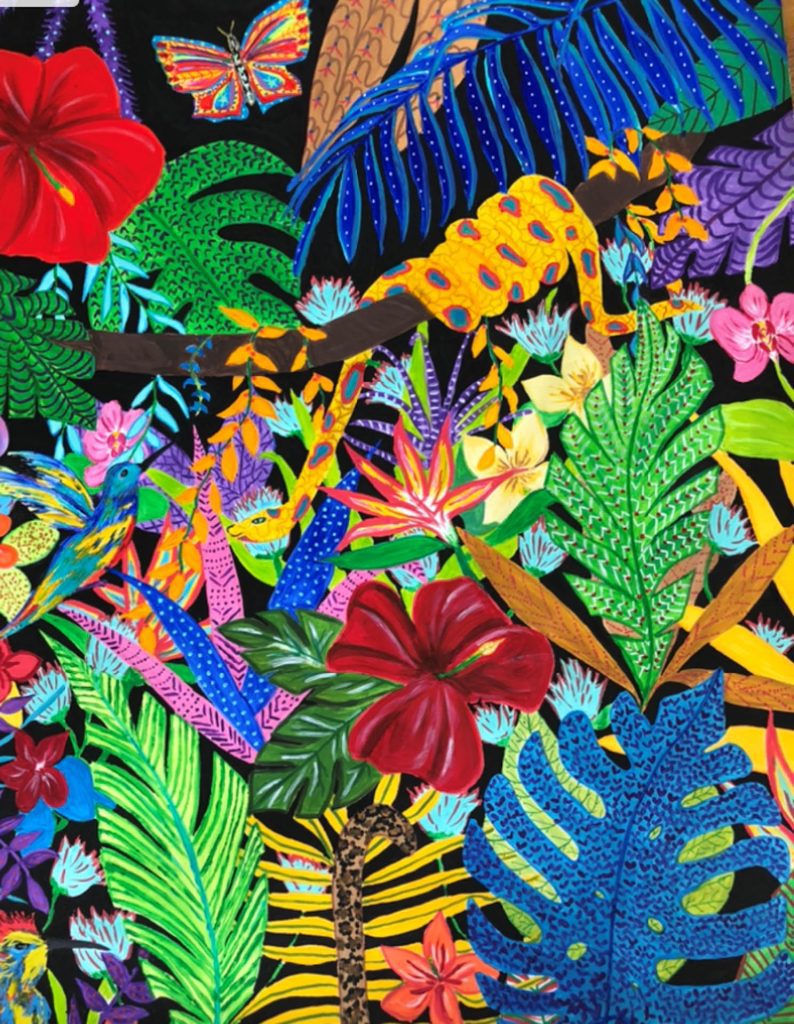 JUNGLE SNAKE 65X50