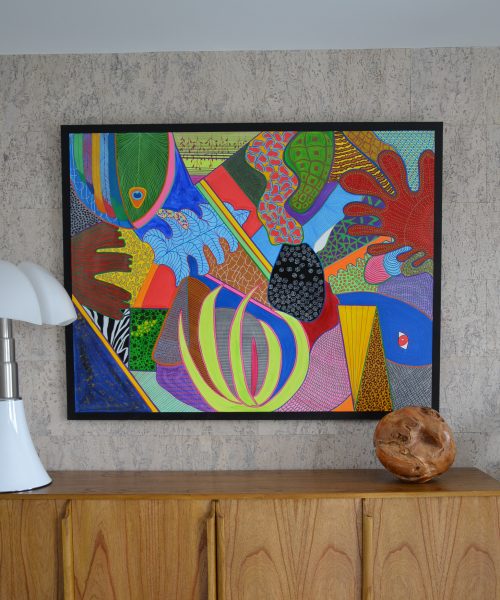 ANIMALS GARDEN 145X115