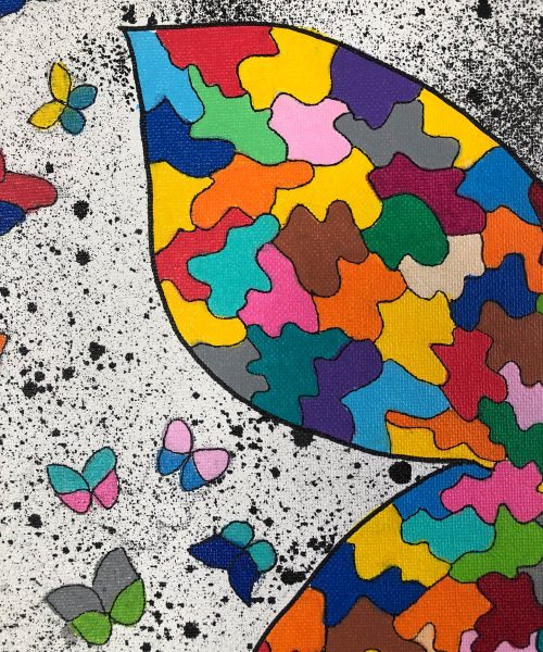 PAPILLONS COLOR 50X50_