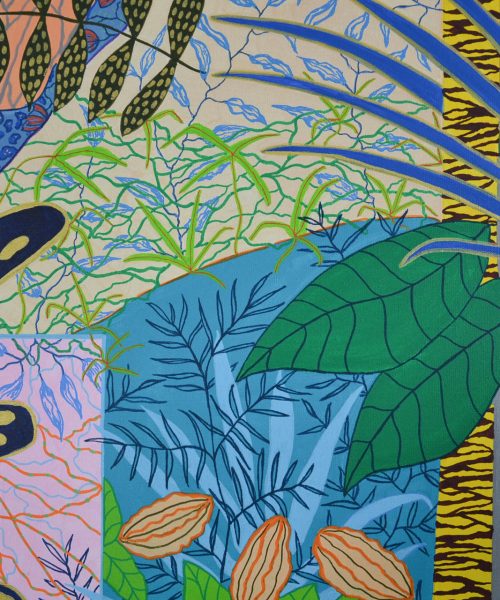 SUMMER BOTANIC 70X70